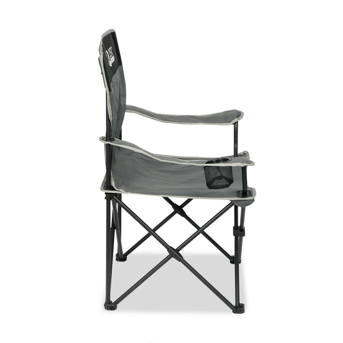 Quest Autograph Festival Camping Chair Black Edition Quest - UK Camping And Leisure