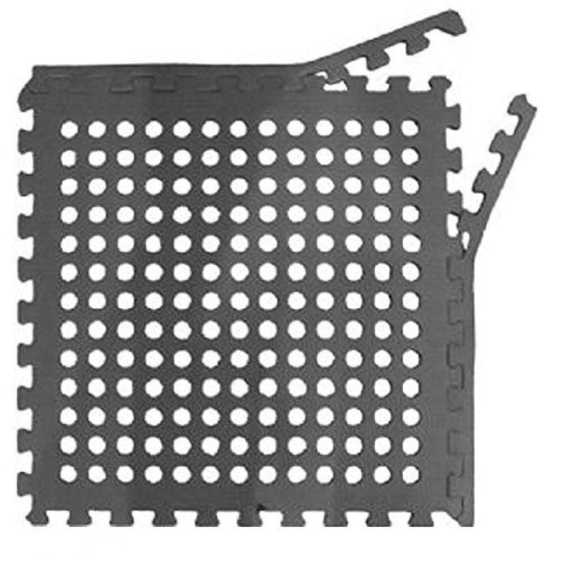 Via Mondo D/Grey Interlocking Floor Tiles (4) 60X60X1Cm QQ107937 Grove - UK Camping And Leisure