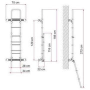 Fiamma Kit Bars Deluxe For Transit >14 Deep Black 08772-02A Fiamma - UK Camping And Leisure