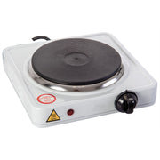 Quest Single Hot Plate - White Quest - UK Camping And Leisure