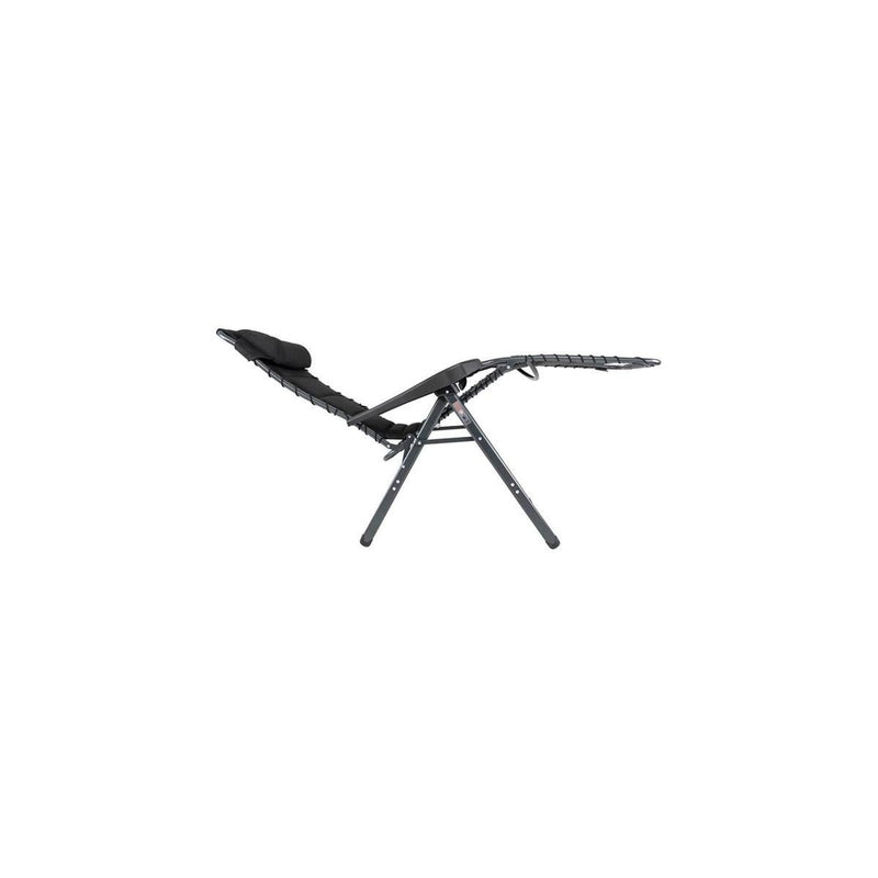 Crespo Zero Gravity Chair AP/232 Air Deluxe Black Crespo - UK Camping And Leisure
