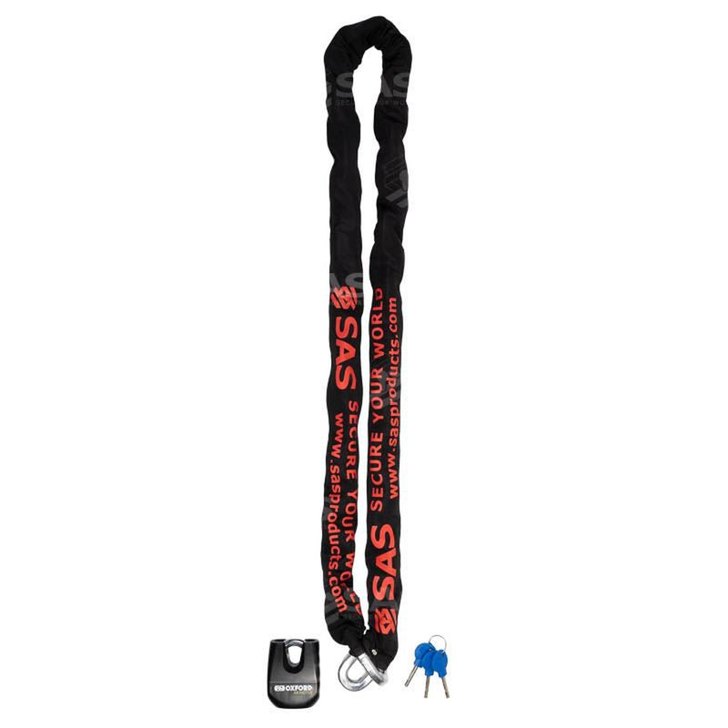SAS Security Products SAS SAS Heavy Duty 2000x14mm Square Shackle Chain & Monster Padlock - Image 3 of 5 | UK Camping and Leisure