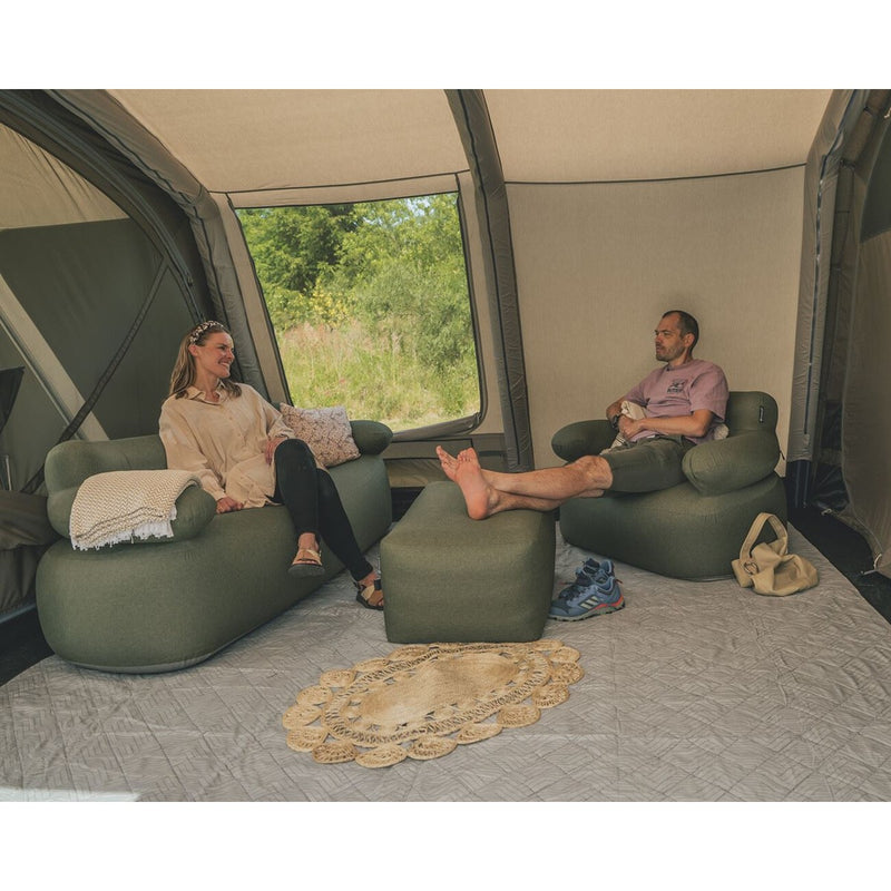 Outwell Charleston 7 Air TC 7 Berth Five Room Tunnel Tent - View 6