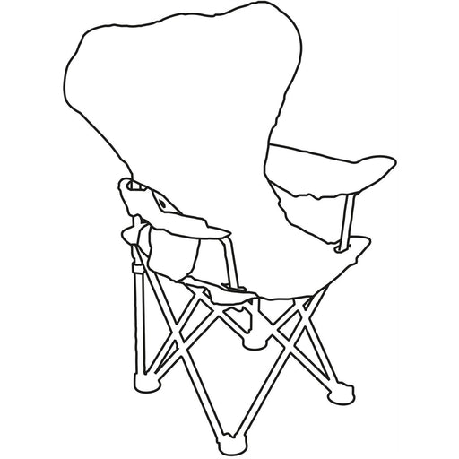 Quest Childrens Monkey Fun Folding Chair Quest - UK Camping And Leisure