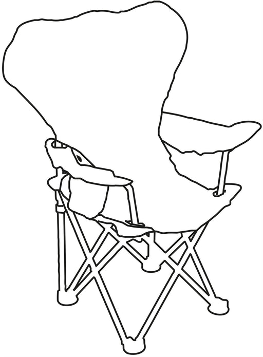 Quest Childrens Monkey Fun Folding Chair Quest - UK Camping And Leisure