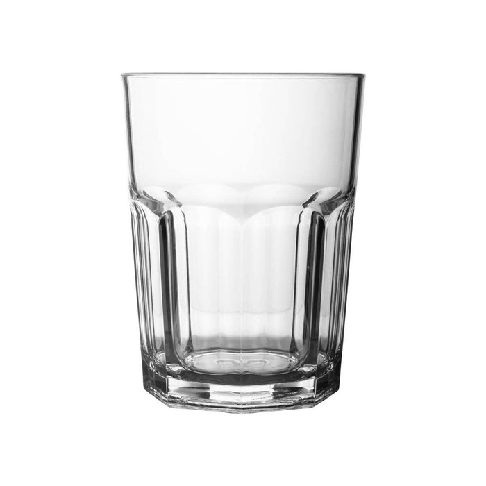 Gimex Solid Line Water Glass 450ml 2 Pieces Gimex - UK Camping And Leisure