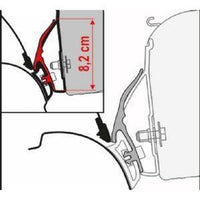 Fiamma F35/45S Rainguard Kit California 2M 98655-663
