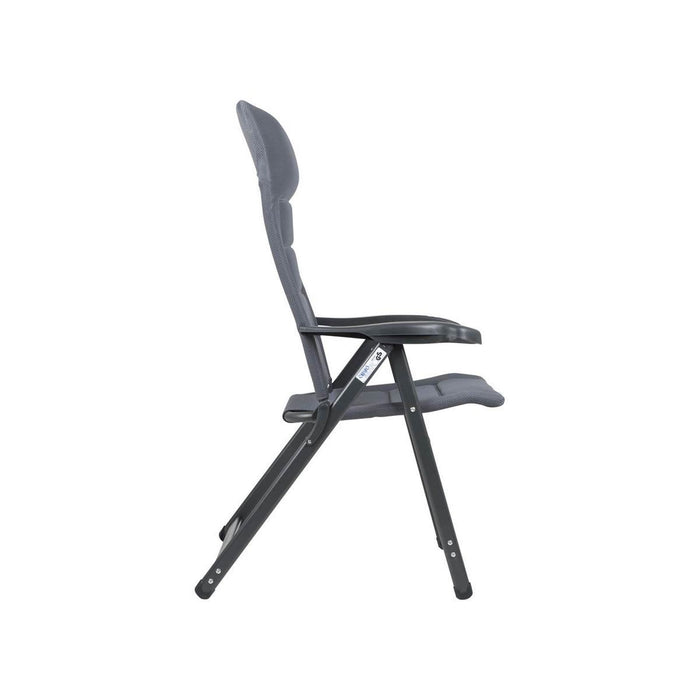 Crespo Chair AP/237 Air Deluxe Grey Crespo - UK Camping And Leisure