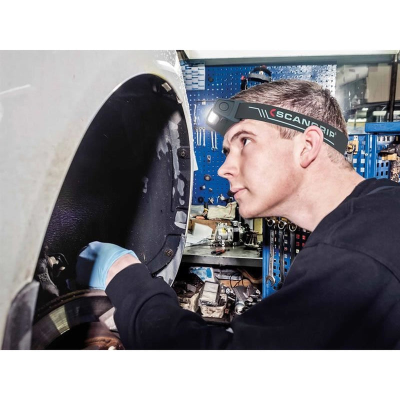 Scangrip® I-VIEW Rechargeable Headlamp with Sensor 400 lumens SCANGRIP® - UK Camping And Leisure