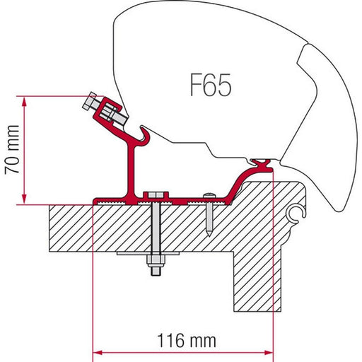 Fiamma Kit for Hobby Easy Fiamma F45S Awning Fiamma - UK Camping And Leisure