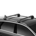 Thule WingBar Edge Roof Bars Black fits Mini Clubman 2016- Estate 5-dr with Flush Rails Thule - UK Camping And Leisure