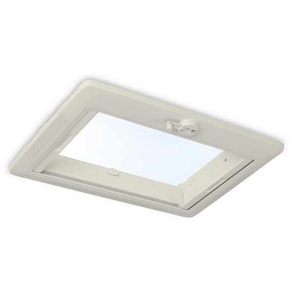 Dometic Midi Heki Roof Window with Forced Vent 700mm x 500mm Grey