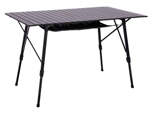 Quest Elite Colliford Slatted Black Camping Table Quest - UK Camping And Leisure
