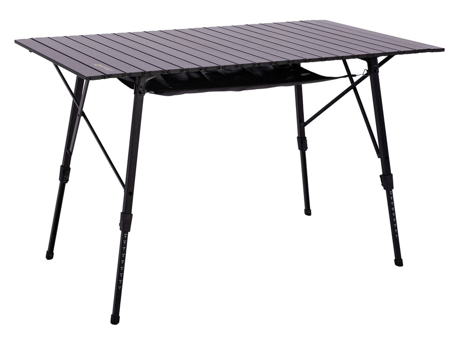 Quest Elite Colliford Slatted Black Camping Table Quest - UK Camping And Leisure
