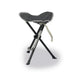 Quest Autograph Devon Stool Foot Rest (Black Edition) Quest - UK Camping And Leisure
