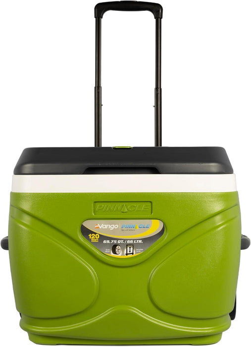 Vango Vango Pinnacle Wheelie 66L - 120Hr Cooler Coolbox 66L Green Vango - UK Camping And Leisure