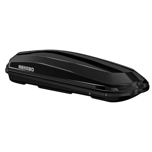 Menabo Diamond 450 Litre Black Roof Box with Duo / Dual  Opening (75kg Max.) Menabo - UK Camping And Leisure