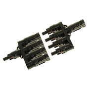 MC4 M/F 4-Way Connectors Dual Pack MC4 - UK Camping And Leisure