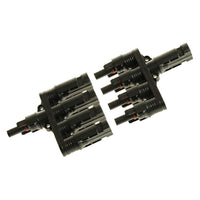 MC4 M/F 4-Way Connectors Dual Pack