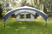 Coleman Fastpitch Event Shelter Pro L Sunwall with Door | lightweight, UV protection, fire retardant, garden