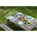 Bo-Camp Cup Halo Melamine 4 Pieces Aqua Bo-Camp - UK Camping And Leisure