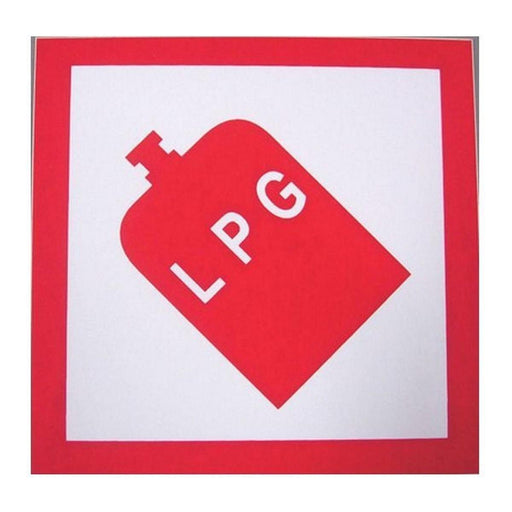 LPG Sticker W4 - UK Camping And Leisure