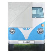 Vw Double Sleeping Bag Reversable Blue/Red 190Cm X 150Cm OL0183 Board Masters - UK Camping And Leisure