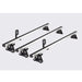 Summit Commercial 3 x Aluminium Fixed Point Roof Bars Rack 1.5m SULC-013 Summit - UK Camping And Leisure