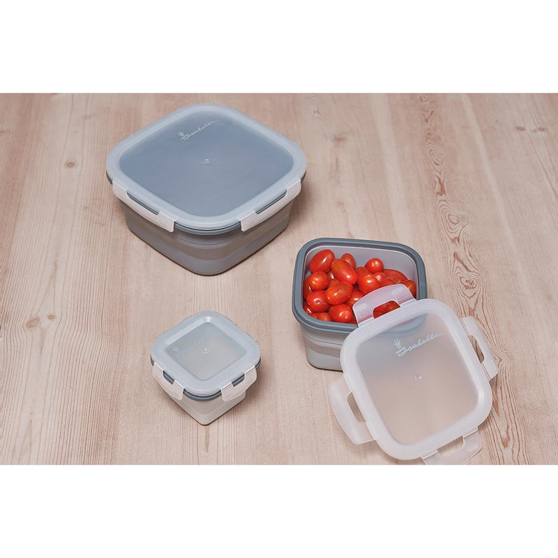 Folding food box set 3 pcs. | lightweight