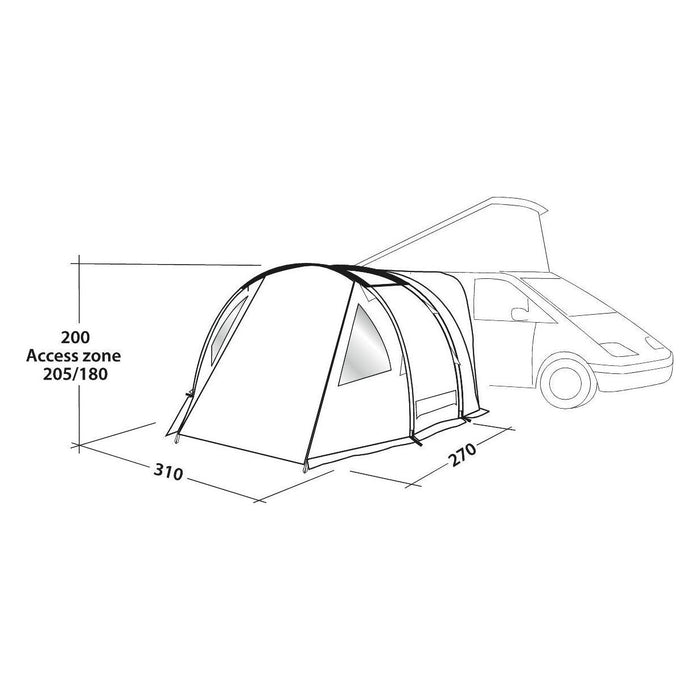 Easy Camp Shamrock Drive Away Awning UK Camping And Leisure
