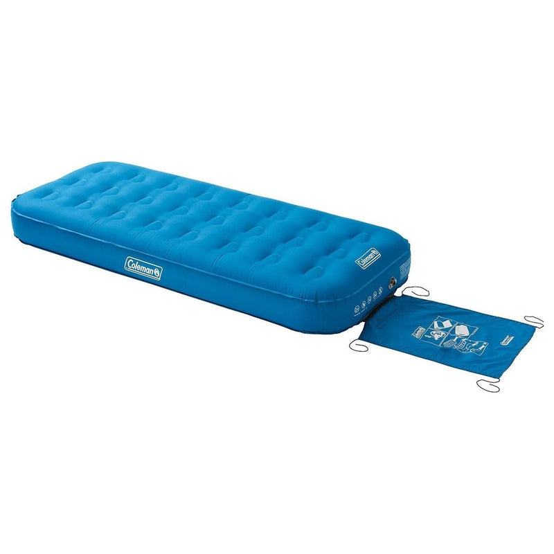 Coleman Extra Durable Single Airbed Mattress Inflatable Guest Bed Camping Coleman - UK Camping And Leisure
