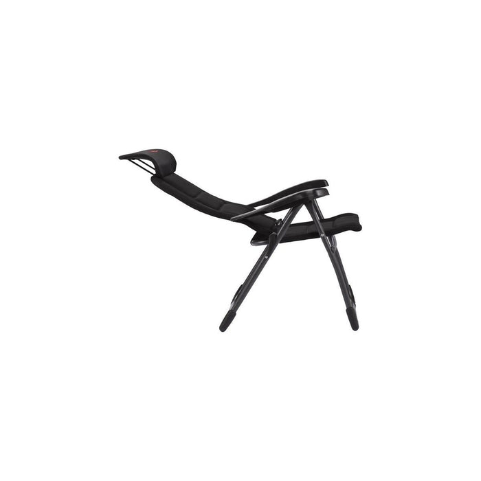 Crespo Chair AP/215 Air Deluxe Compact Black Crespo - UK Camping And Leisure