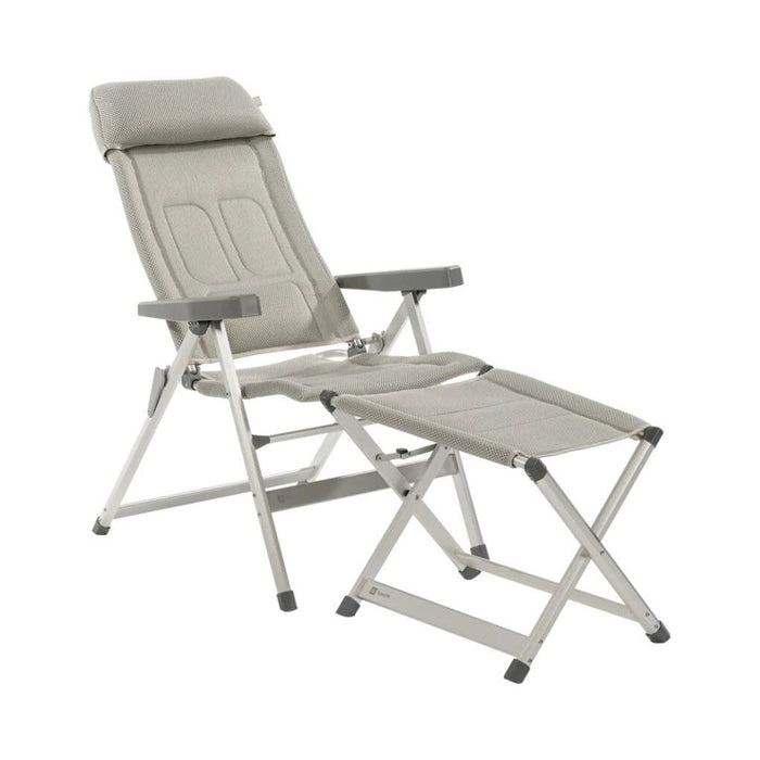 Travellife Lucca Recliner Comfort Cool Grey 2130260 Travellife - UK Camping And Leisure