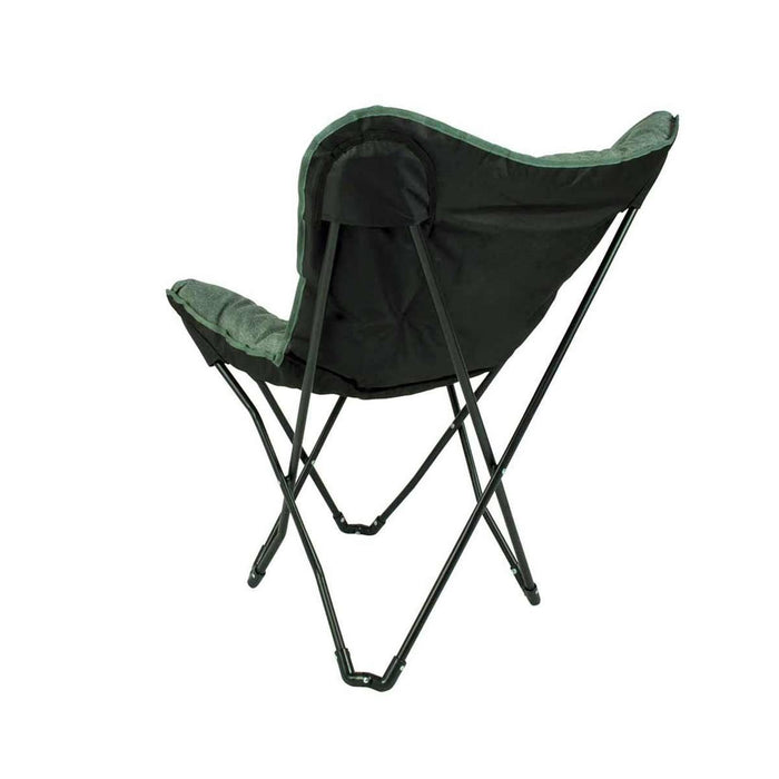 Bo-Camp Industrial Collection Butterfly Chair Himrod Green Bo-Camp - UK Camping And Leisure