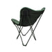 Bo-Camp Industrial Collection Butterfly Chair Himrod Green Bo-Camp - UK Camping And Leisure