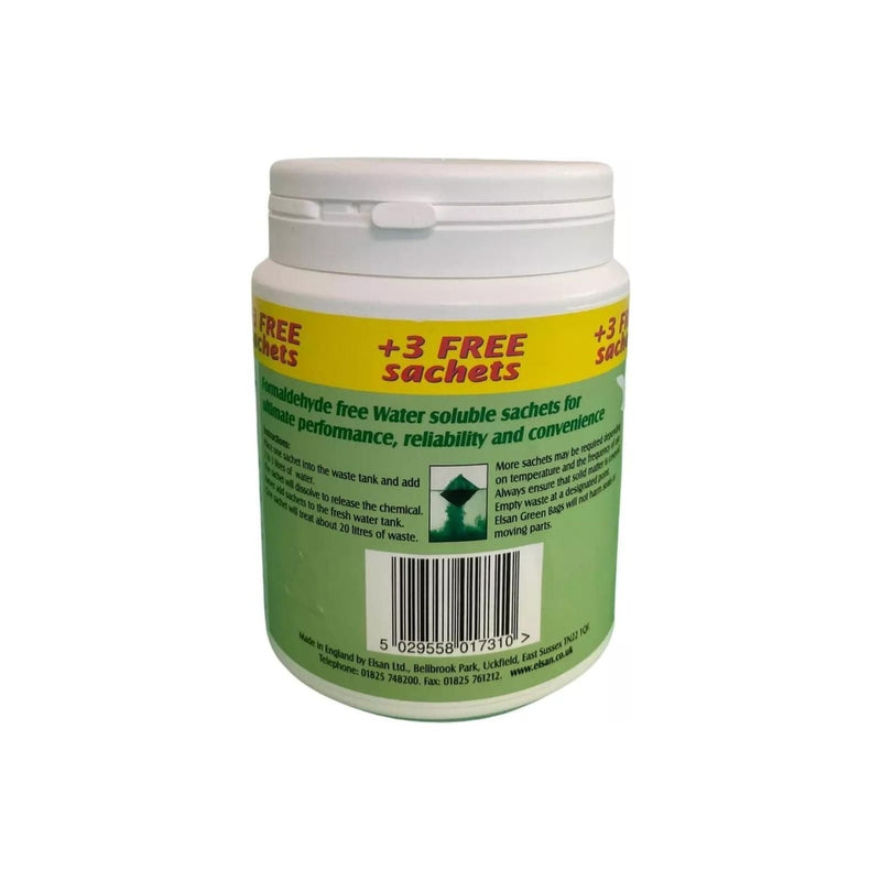 Elsan Green Bags Chemical Cassette Toilet Sachets Camping Caravan Motorhome Elsan - UK Camping And Leisure