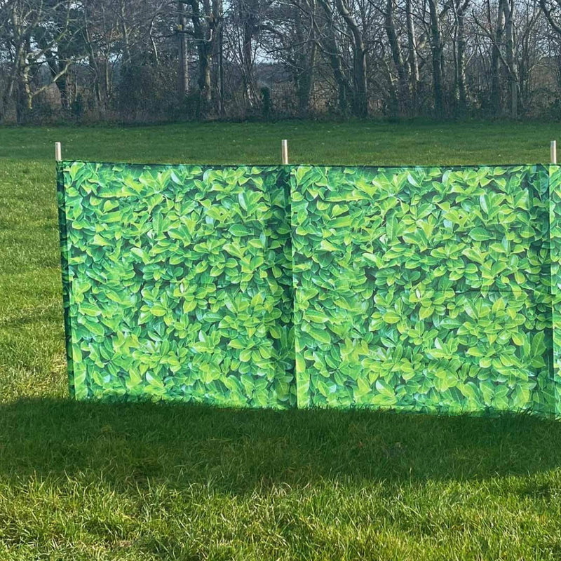 Olpro Laurel Hedge Folding Wooden Windbreak 5 Pole