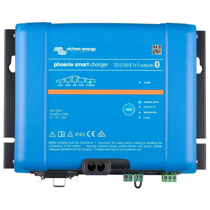 Victron Phoenix Smart IP43 Charger 1+1 (12V / 30A / 230V) Victron - UK Camping And Leisure