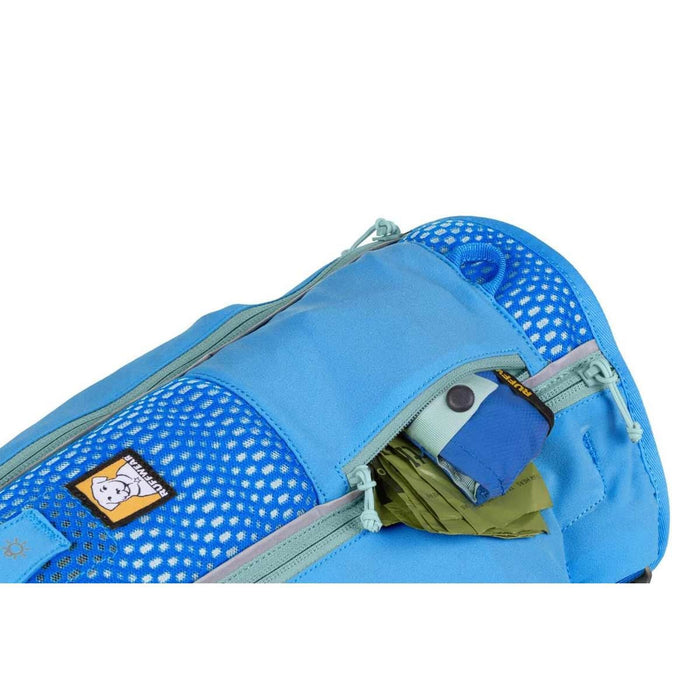 Ruffwear Trail Runner Dog Running Vest in Blue Pool (L / XL) Ruffwear - UK Camping And Leisure