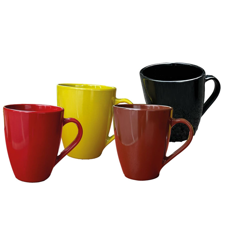 Quest Elite 4 x Premium Camping Mug Set Quest - UK Camping And Leisure