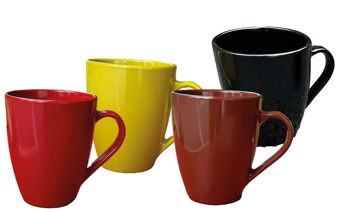 Quest Elite 4 x Premium Camping Mug Set Quest - UK Camping And Leisure