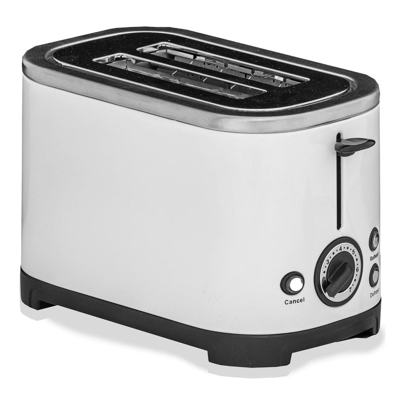 Rocket low wattage cream stainless steel toaster (2 slice) K0038CR Rocket - UK Camping And Leisure