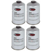 4x Go System PowerSource Butane Propane Threaded Gas Canister - 445g