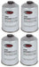 4x Go System PowerSource Butane Propane Threaded Gas Canister - 445g Go System - UK Camping And Leisure