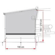 Fiamma Sun View Side F45/F70/F65/F80 (08989-01-) - View 2