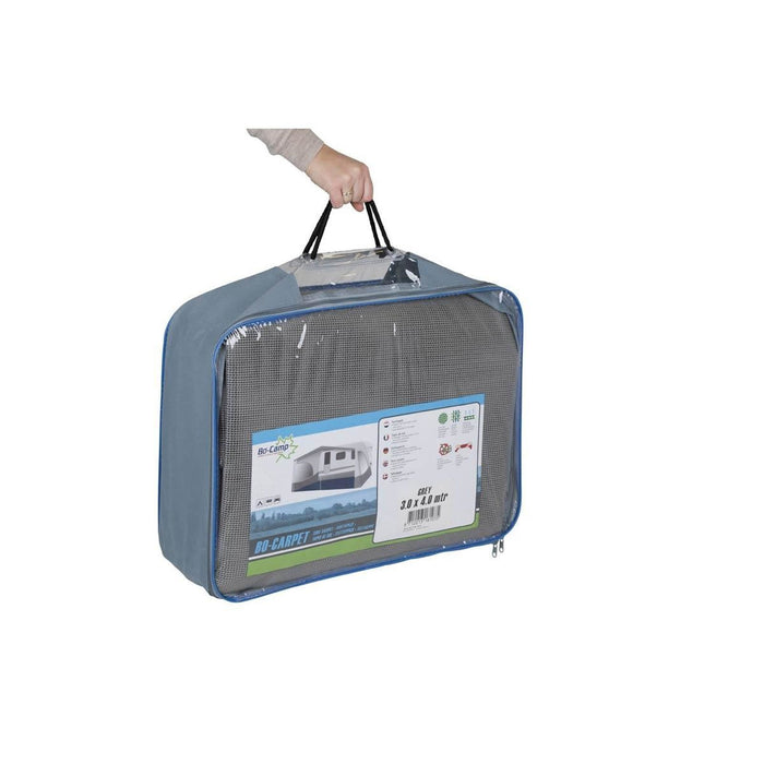 Bo-Camp Tent Carpet Bo-Carpet Grey 4x3 Metres Bo-Camp - UK Camping And Leisure