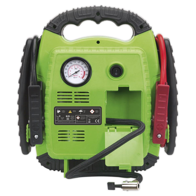 Sealey 12V RoadStart Emergency Power Pack 900 Peak Amps Car Battery Booster Sealey - UK Camping And Leisure
