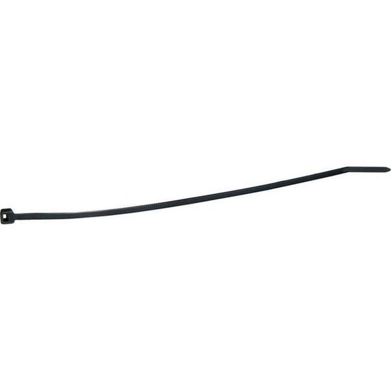 AMC Black Cable Ties in Pack of 100 (200mm x 3.6mm / 18kg)