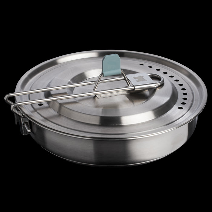 Stanley Wildfare Core Fry Pan Cookset Shale/Charcoal Stanley - UK Camping And Leisure