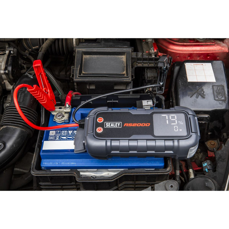 Sealey RoadStart 12V Jump Starter Power Pack 2000A RS2000 Sealey - UK Camping And Leisure